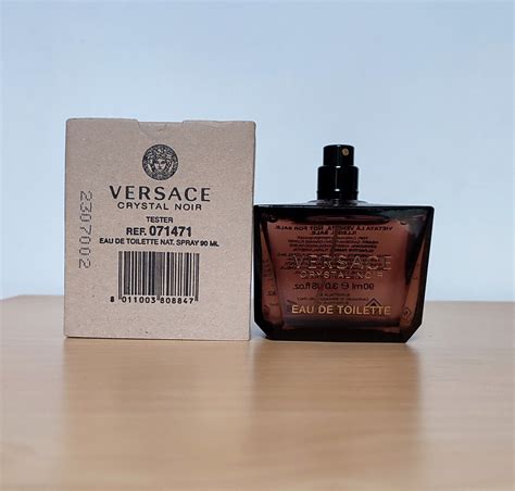 versace noir tester